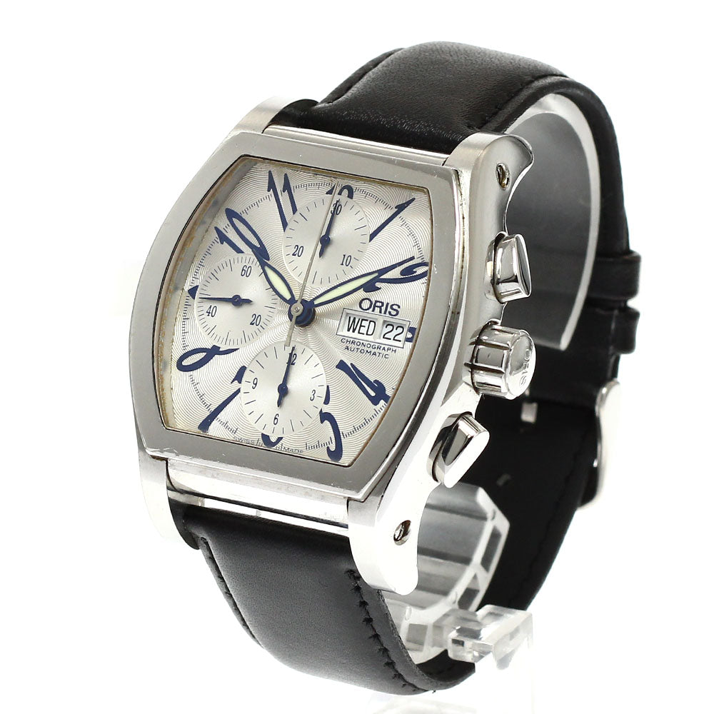 ORIS Myris 7532 Chronograph day date Silver Dial Automatic Men's Watch_934928