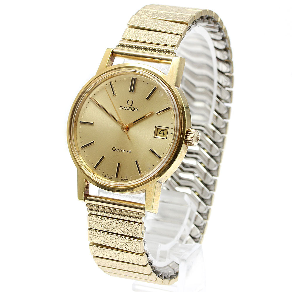 OMEGA Geneve 136.0104 Date Cal.1030 gold Dial Hand Winding Men's Watch_934930