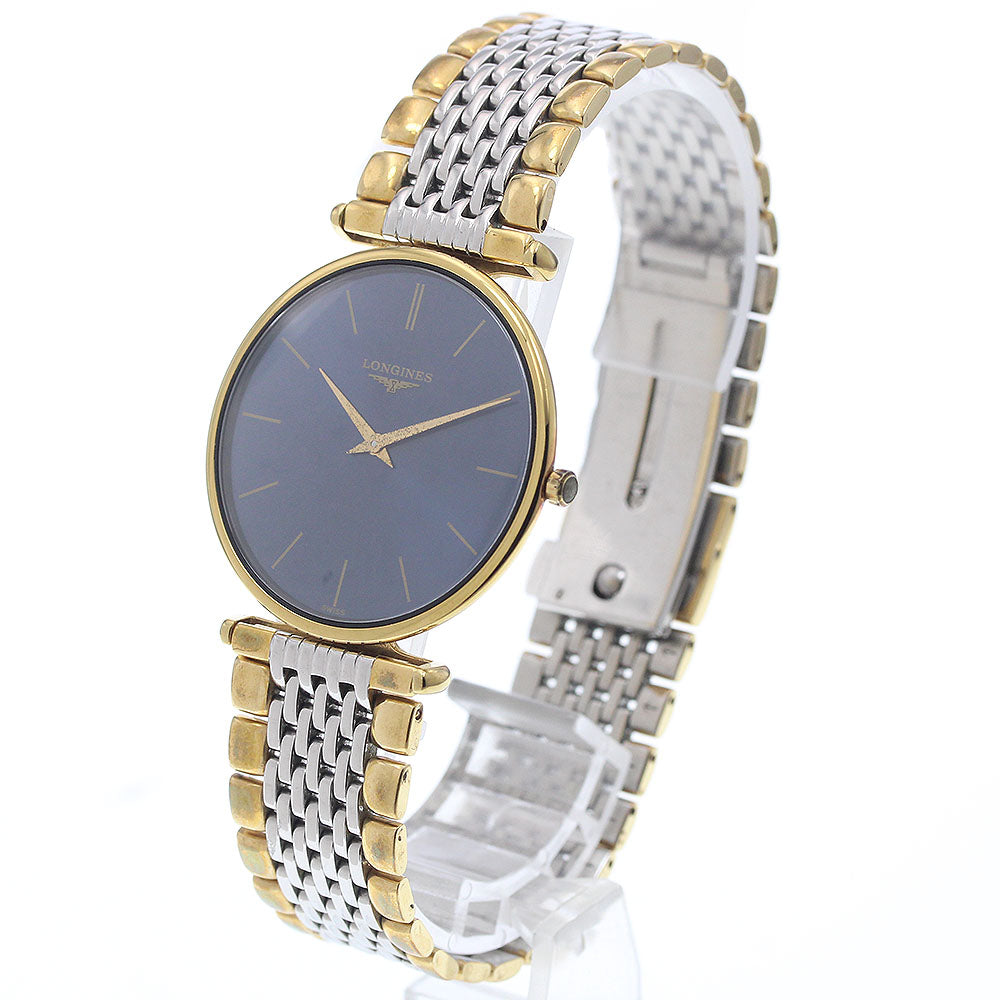 LONGINES Grand classic L4.635.2 Navy Dial Quartz Men's Watch_934957