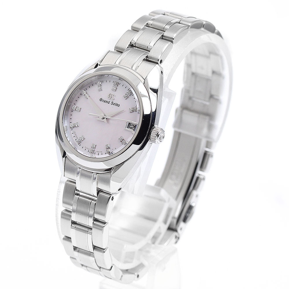 SEIKO Grand Seiko STGF277/4J52-0AC0 Diamond Index Date Pink shell Dial Quartz Ladies Watch_934960