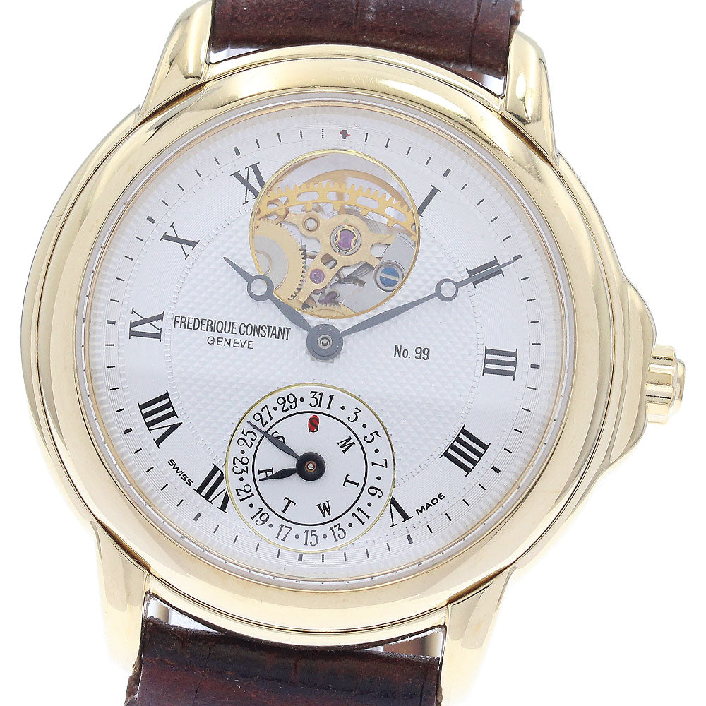 FREDERIQUE CONSTANT Classic Heartbeat Limited edition of 250 FC-610X35/6 Day date Silver Dial Automatic Men's Watch_934993