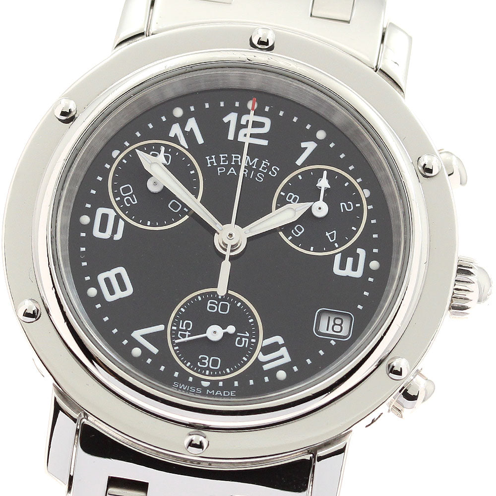 HERMES Clipper chrono CL1.310 Date Chronograph Quartz Ladies Watch_935001