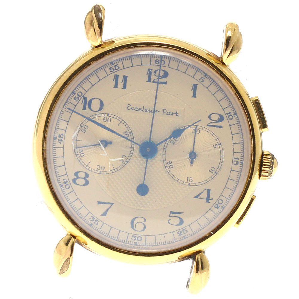 Excelsior Park Cal.872 Chronograph Small Seconds gold Dial Hand Winding Watch_935022