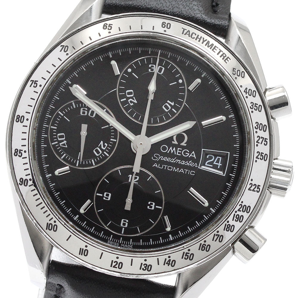 OMEGA Speedmaster 3513.50 Date Black Dial Automatic Men's Watch_935023