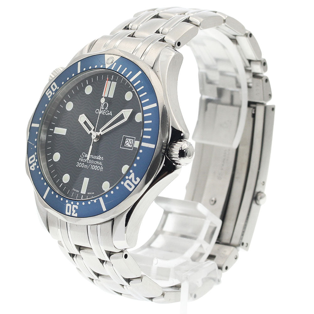 OMEGA Seamaster 300 2541.80 Date Navy Dial Quartz Men's Watch_935044