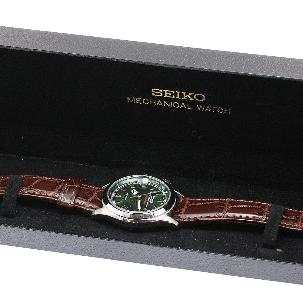SEIKO Alpinist Automatic SCVF009/4S15-6000 Date green Dial Automatic Men's Watch_935058
