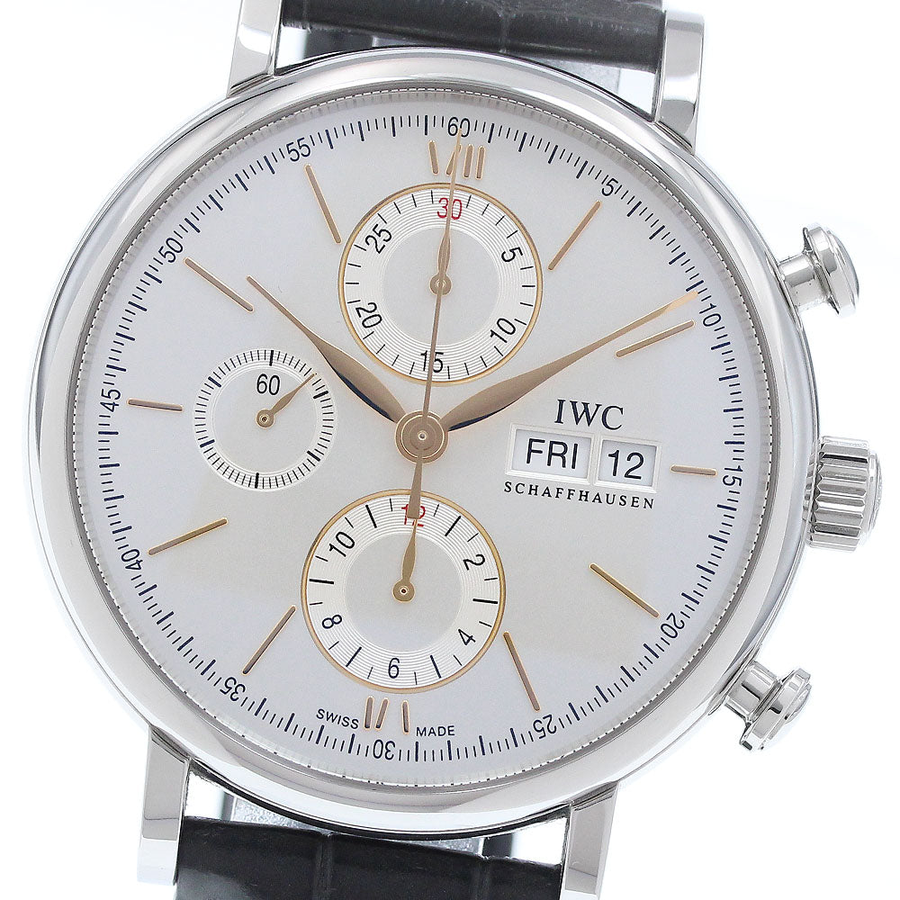 IWC SCHAFFHAUSEN Portofino IW391031 Day-Date Chronograph Automatic Men's_935071