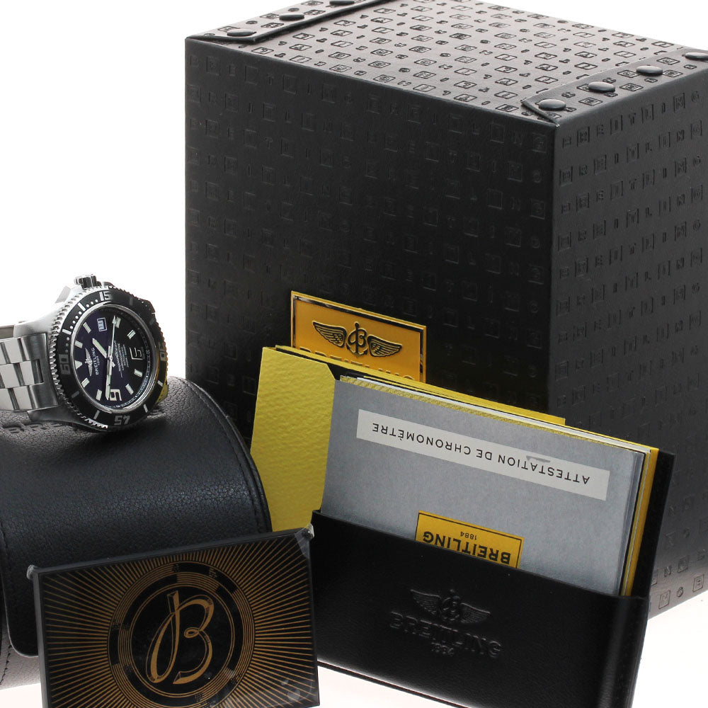 BREITLING Super Ocean 44 A17391 Date black Dial Automatic Men's Watch_935073