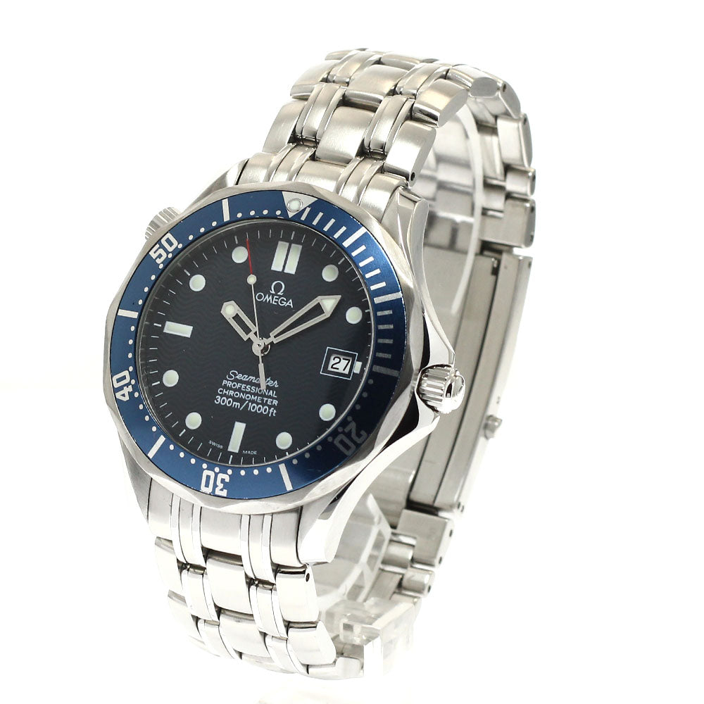 OMEGA Seamaster300 2531.80 Date Navy Dial Automatic Men's Watch_935075