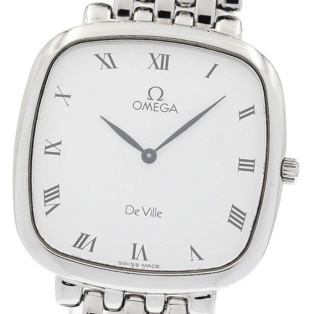 OMEGA De Ville white Dial Quartz Men's Watch_935077