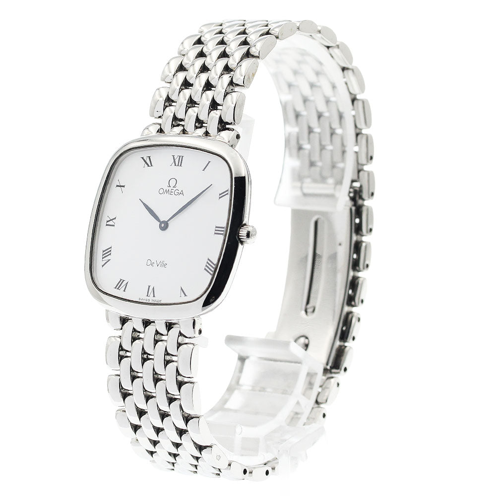 OMEGA De Ville white Dial Quartz Men's Watch_935077