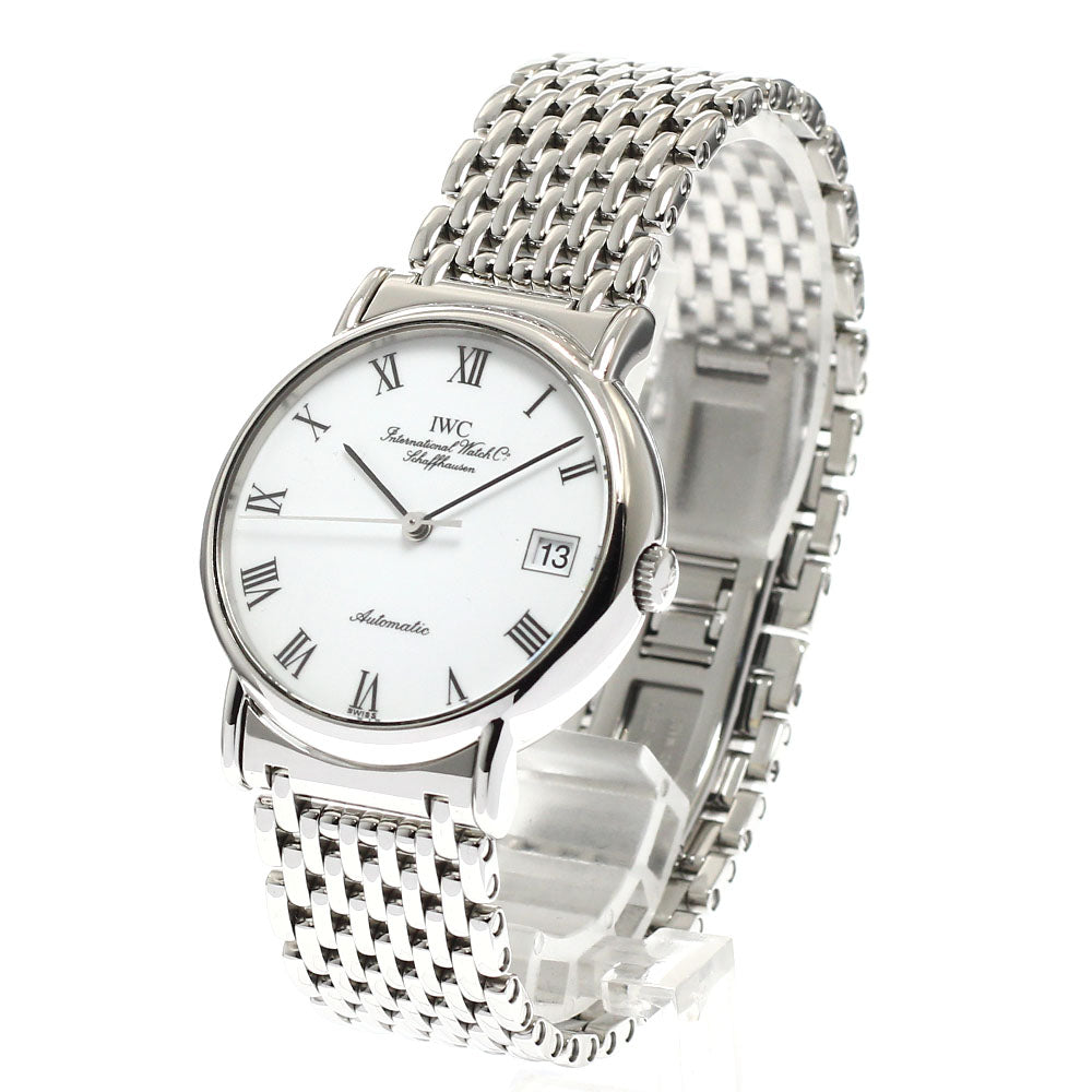 IWC SCHAFFHAUSEN Portofino IW351340 Date white Dial Automatic Men's Watch_935081
