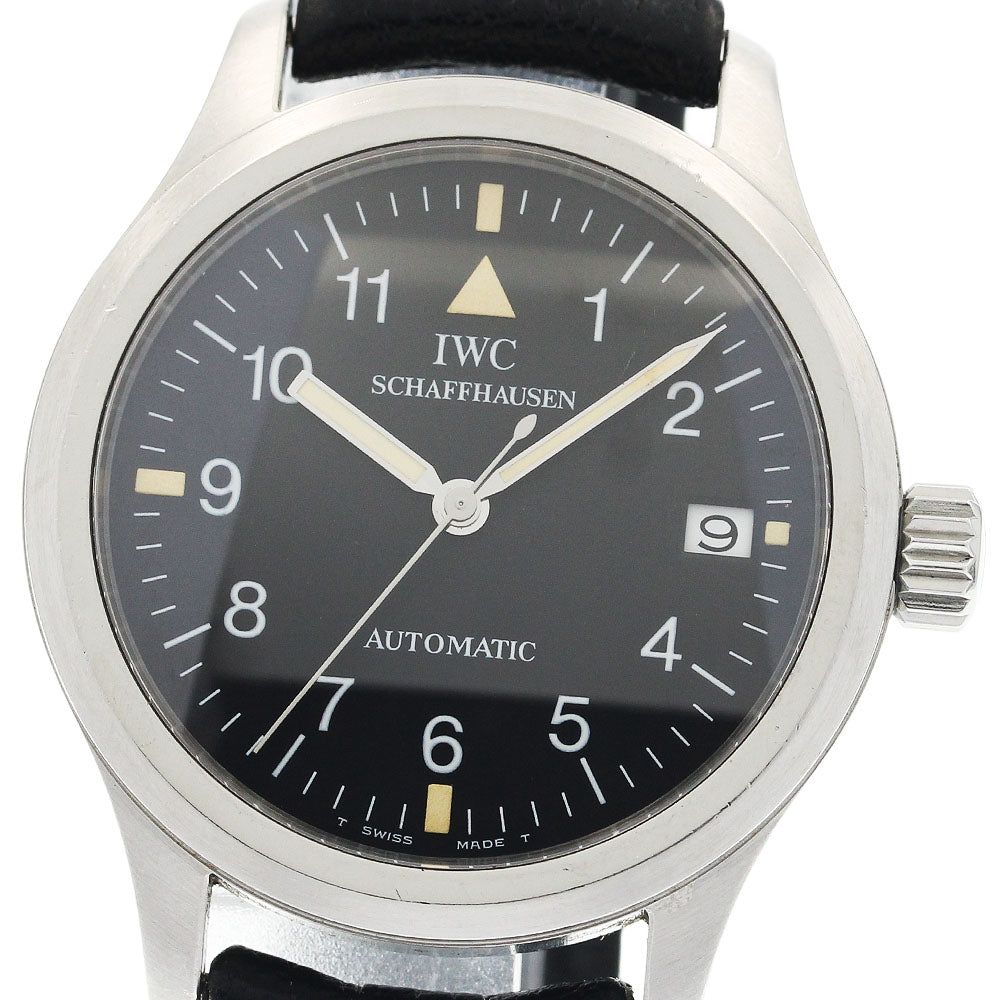 IWC SCHAFFHAUSEN Pilot watch mark 12 IW324102 black Dial Automatic Men's_935095