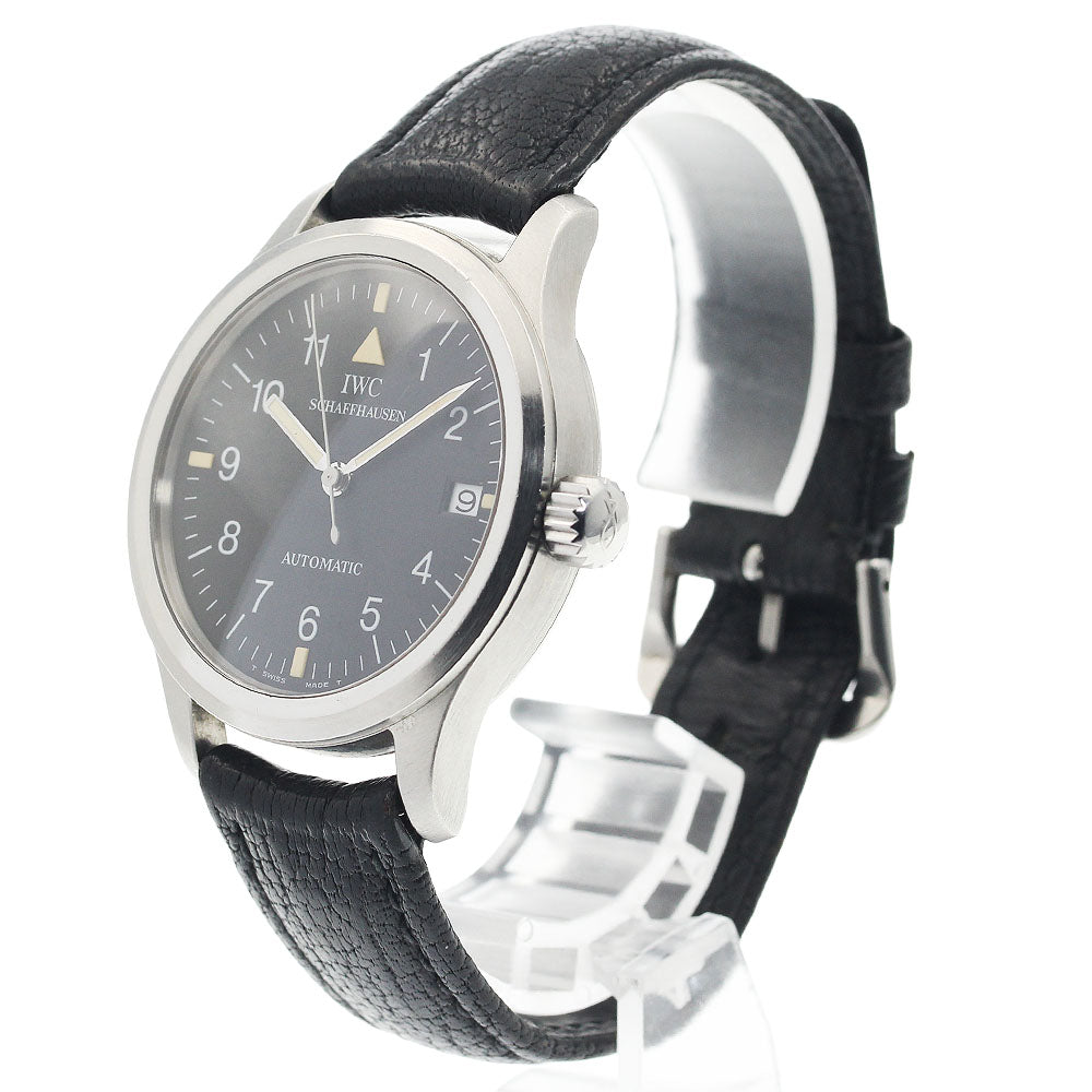 IWC SCHAFFHAUSEN Pilot watch mark 12 IW324102 black Dial Automatic Men's_935095