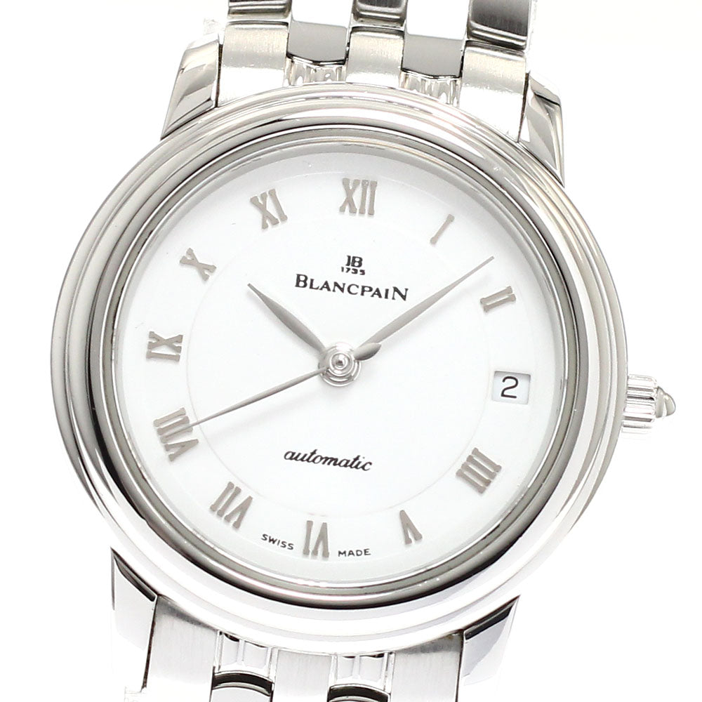 Blancpain Villeret B0096 1127 10 Date white Dial Automatic Ladies Watch_935097