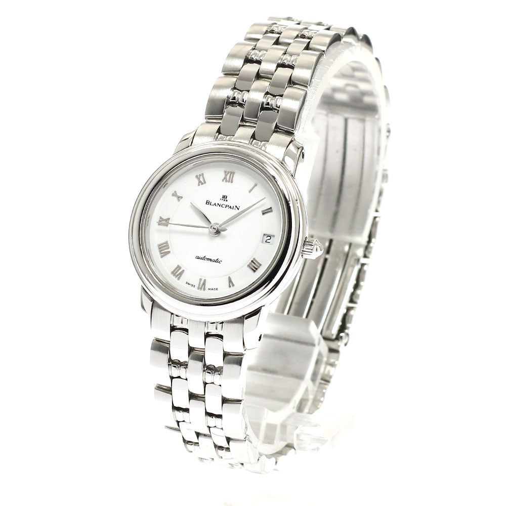 Blancpain Villeret B0096 1127 10 Date white Dial Automatic Ladies Watch_935097