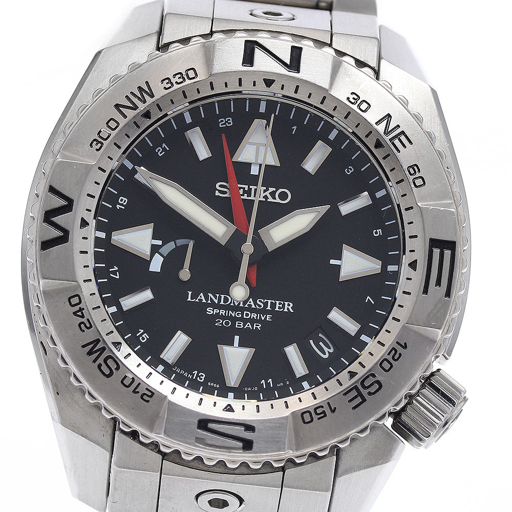 SEIKO Prospex Landmaster SBDB003/5R66-0AM0 black Dial Spring drive Men's_935100