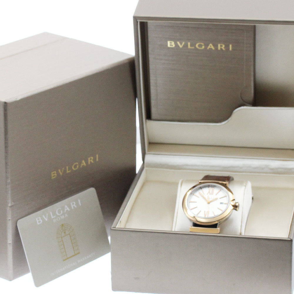 BVLGARI Le chair LUP40SG/LU40C6SPGLD Date Silver Dial Automatic Men's Watch_935101