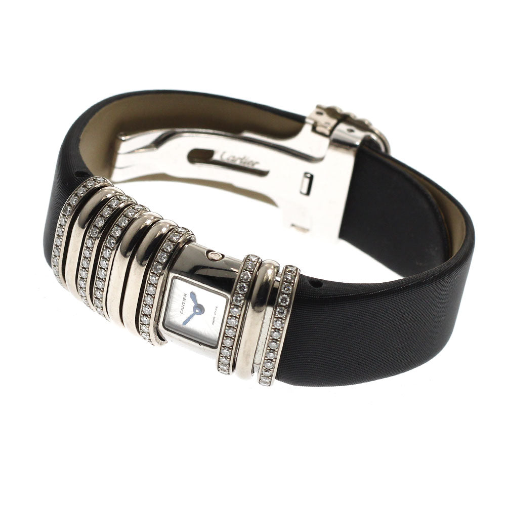 CARTIER Declaration WT000450 diamond Silver Dial Quartz Ladies Watch_935105