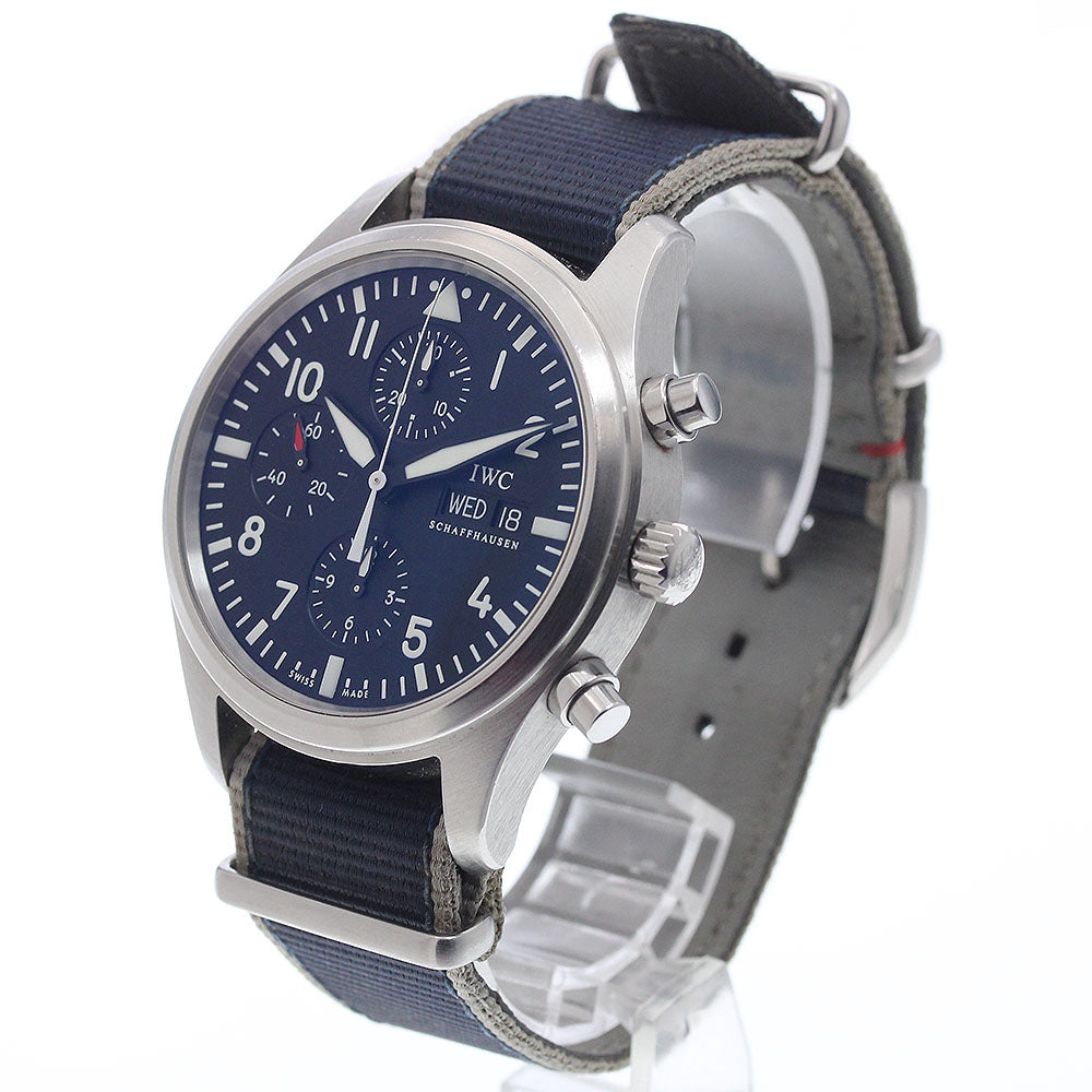 IWC SCHAFFHAUSEN Pilot watch IW371701 Chronograph Automatic Men's Watch_935113