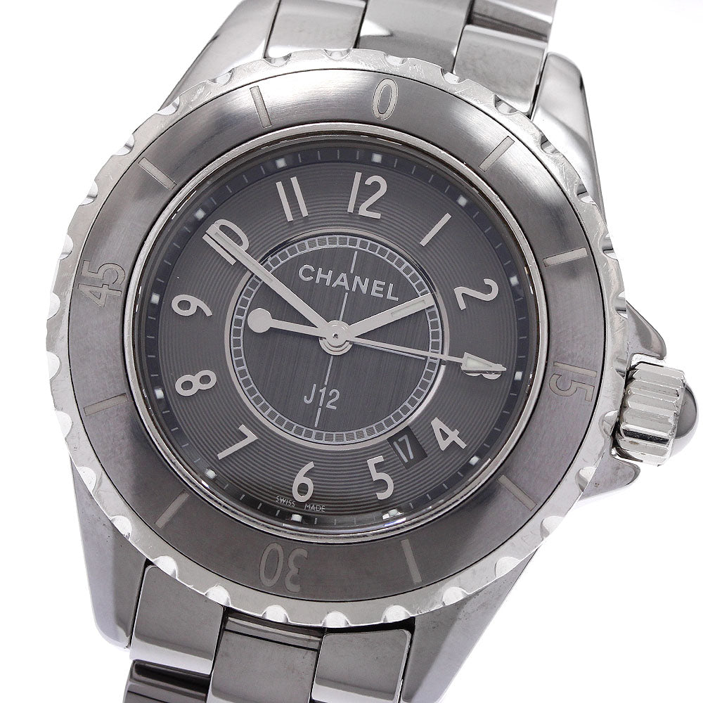 CHANEL J12 Chromatic H2978 Date gray Dial Quartz Ladies Watch_935121