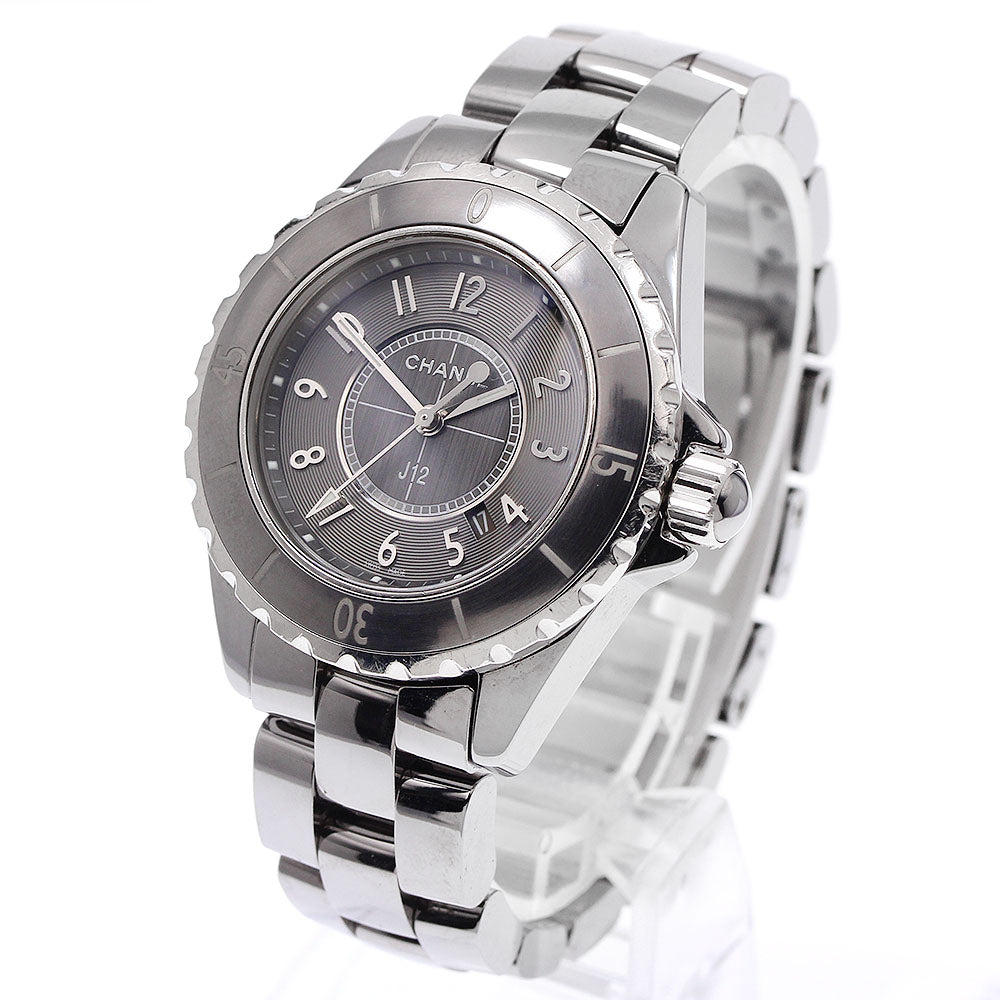 CHANEL J12 Chromatic H2978 Date gray Dial Quartz Ladies Watch_935121