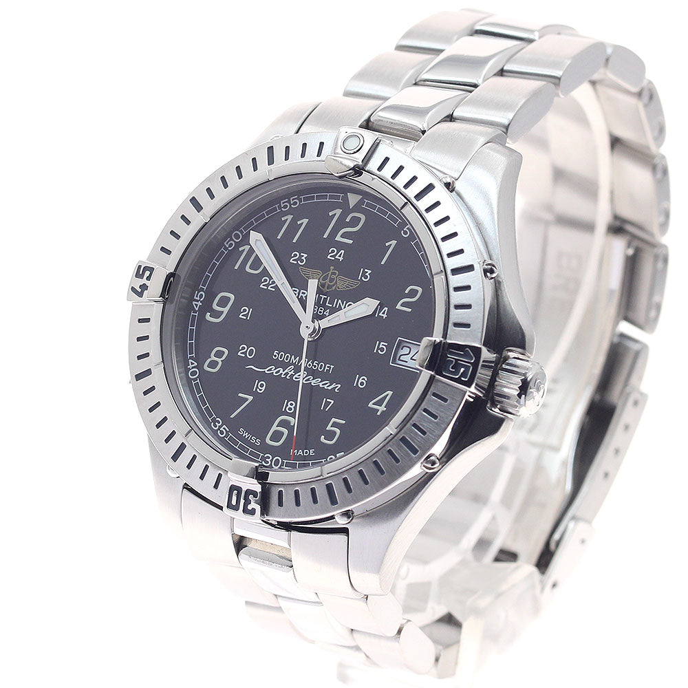 BREITLING Colt Ocean A64350 black Dial Quartz Men's Watch_935125