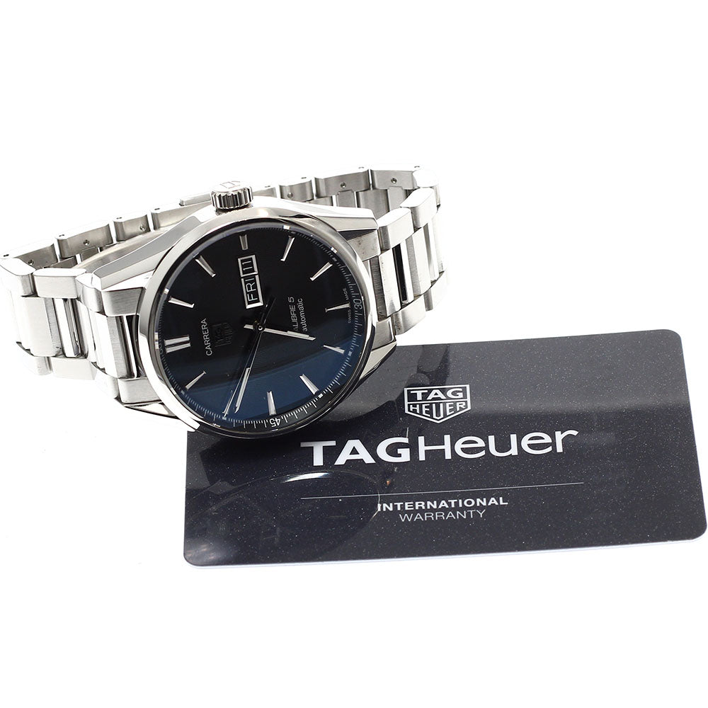 TAG HEUER Carrera Caliber 5 WAR201A-1 Day date Automatic Men's Watch_935135
