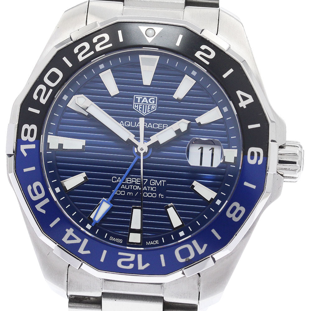 TAG HEUER Aqua racer WAY201T.BA0927 Caliber 7 GMT Automatic Men's Watch_935136
