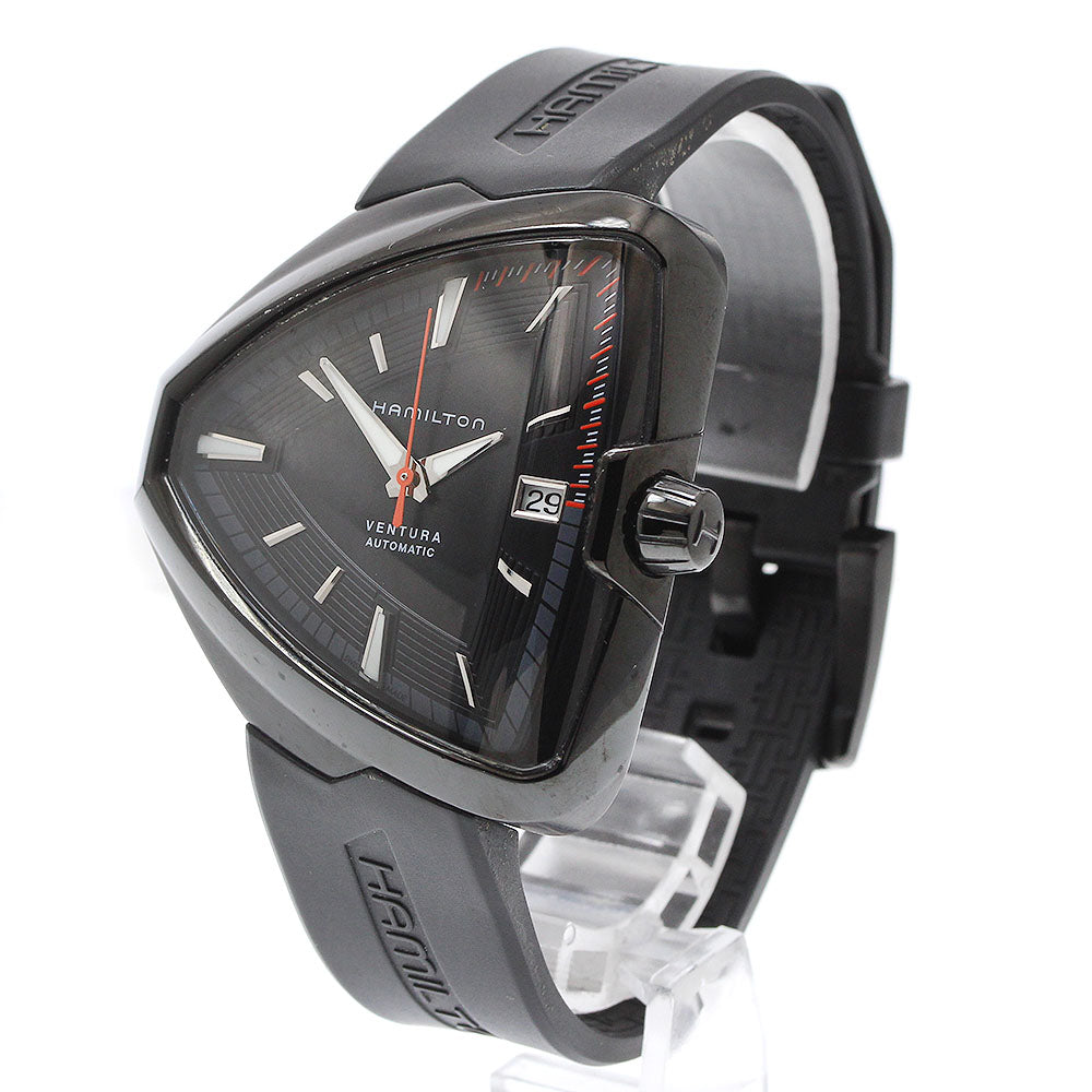 HAMILTON Ventura Elvis 80 H245850 Date black Dial Automatic Men's Watch_935159