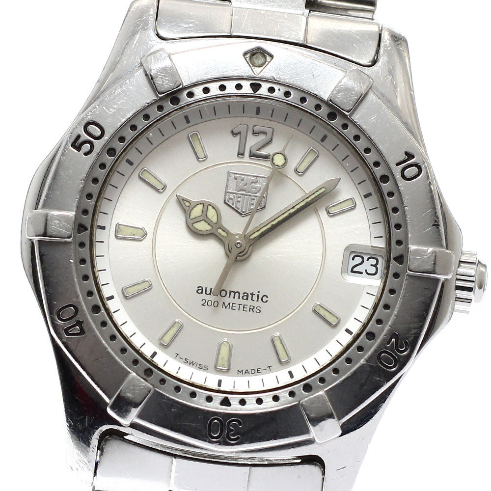 TAG HEUER 2000 series WK2213 Date Silver Dial Automatic Boy's Watch_935174