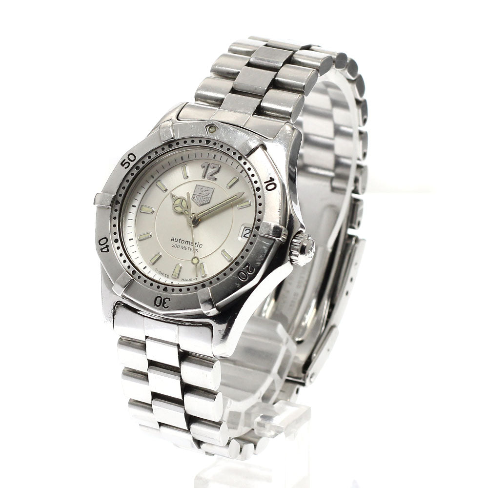 TAG HEUER 2000 series WK2213 Date Silver Dial Automatic Boy's Watch_935174