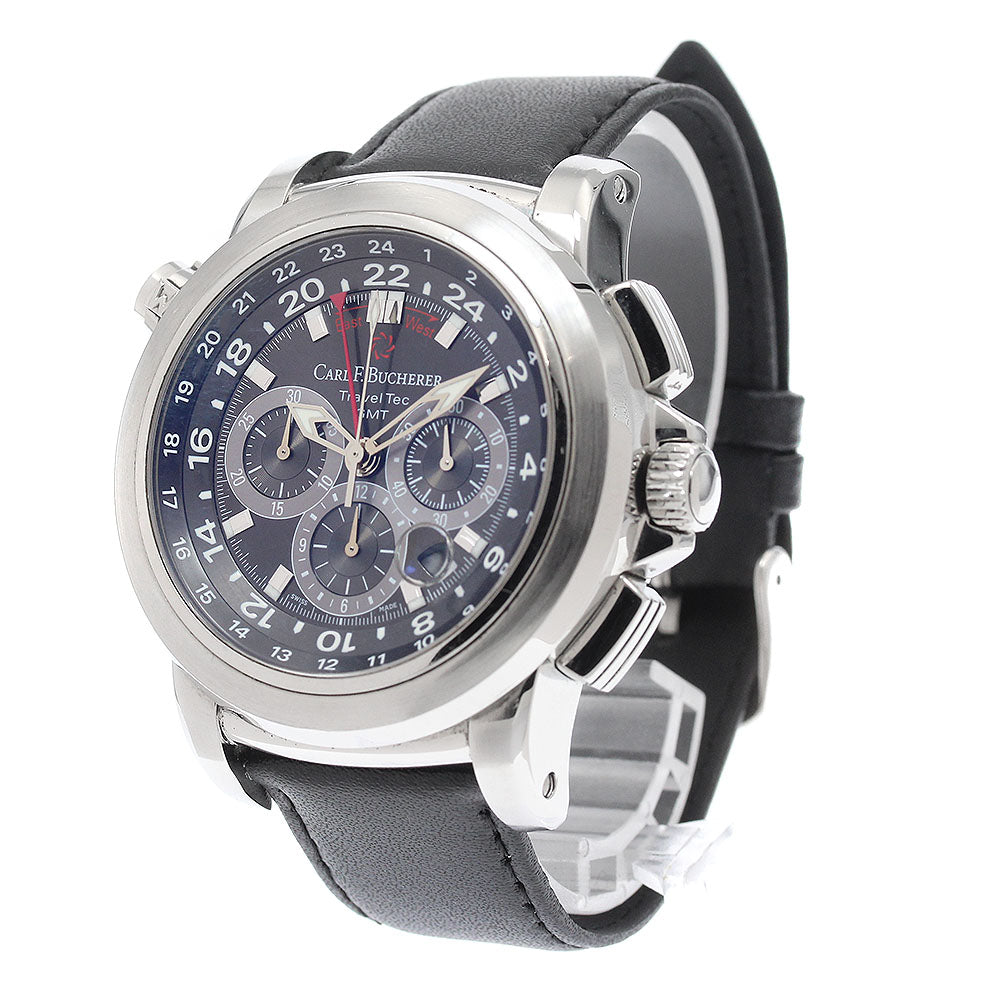 CARL F.BUCHERER Patrabi Travel Tech 10620.08 GMT Automatic Men's Watch_935183