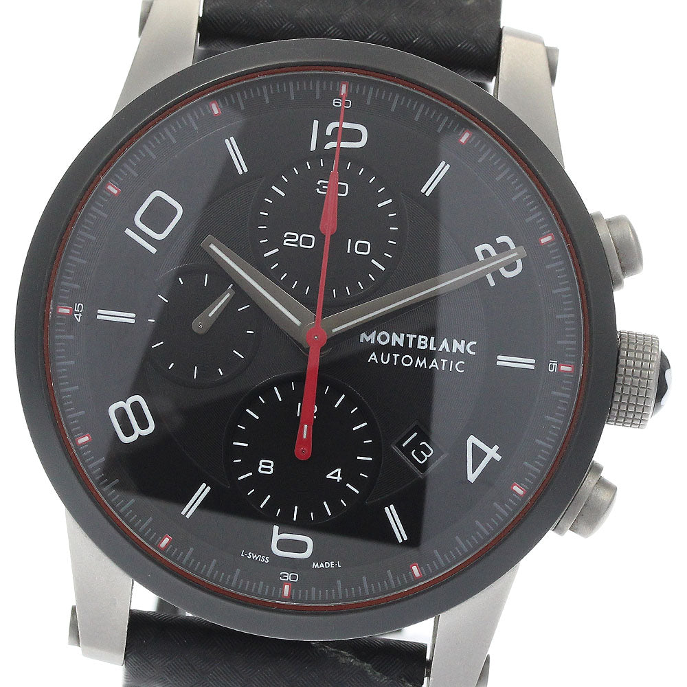 MONTBLANC time walker urban speed 112604 Date black Dial Automatic Men's_935185
