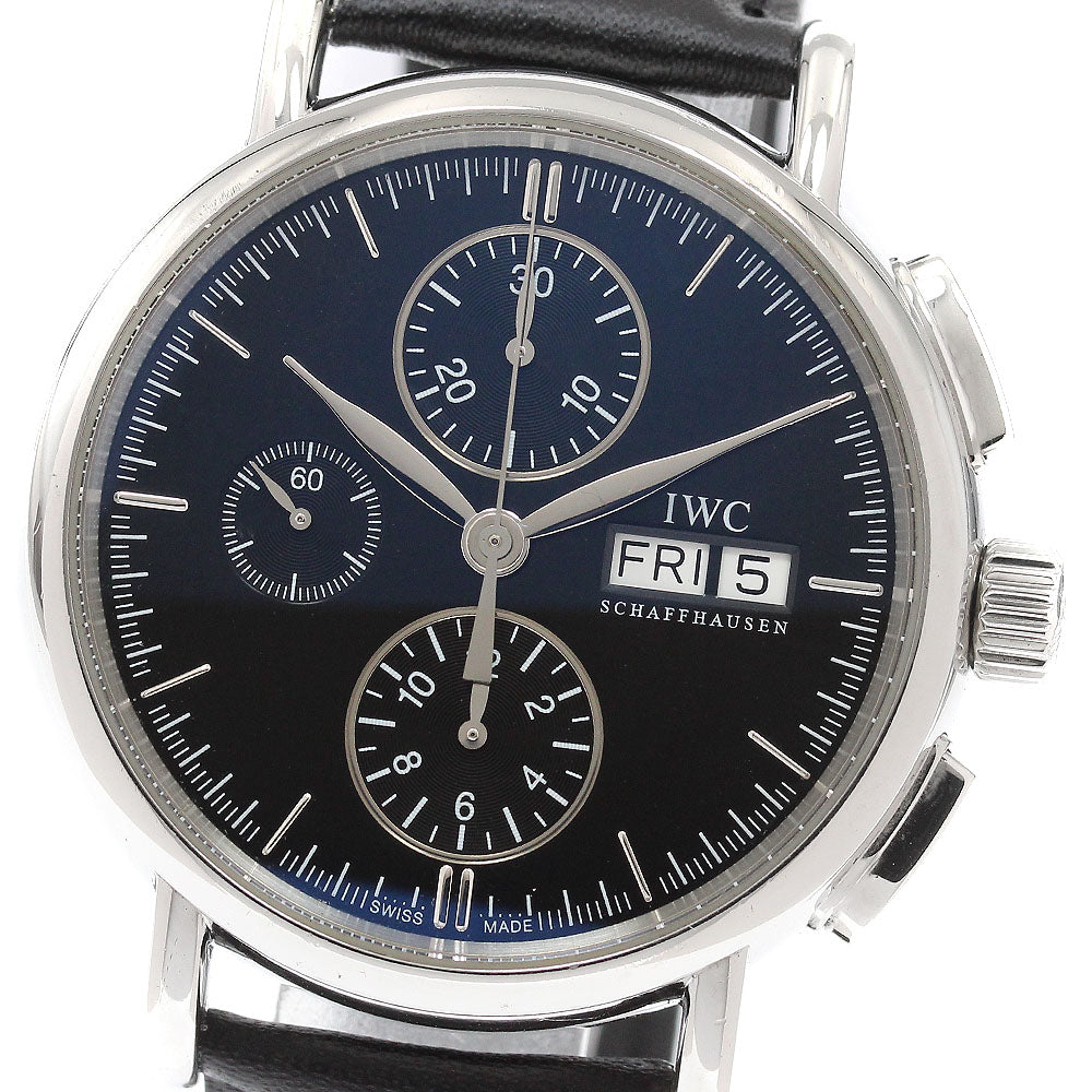 IWC SCHAFFHAUSEN Portofino IW378303 Chronograph Automatic Men's Watch_935209
