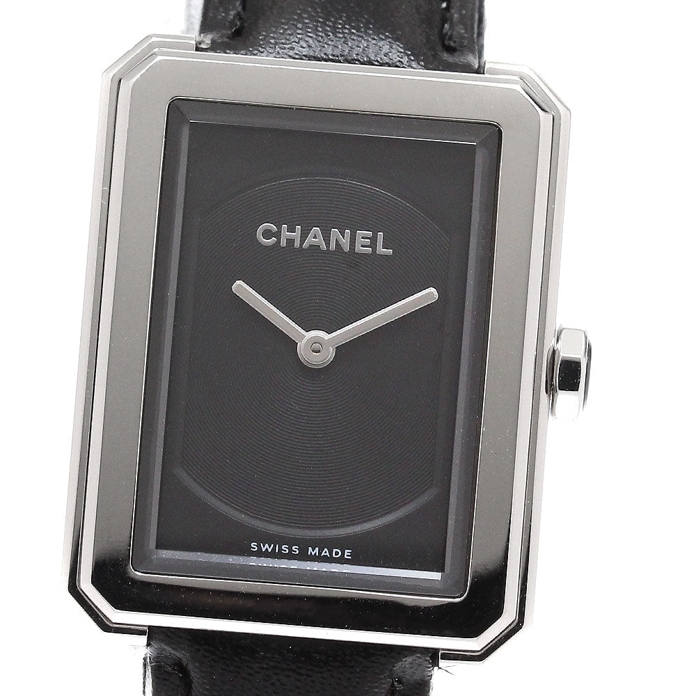 CHANEL boy friend H4876 black Dial Quartz Ladies Watch_935227