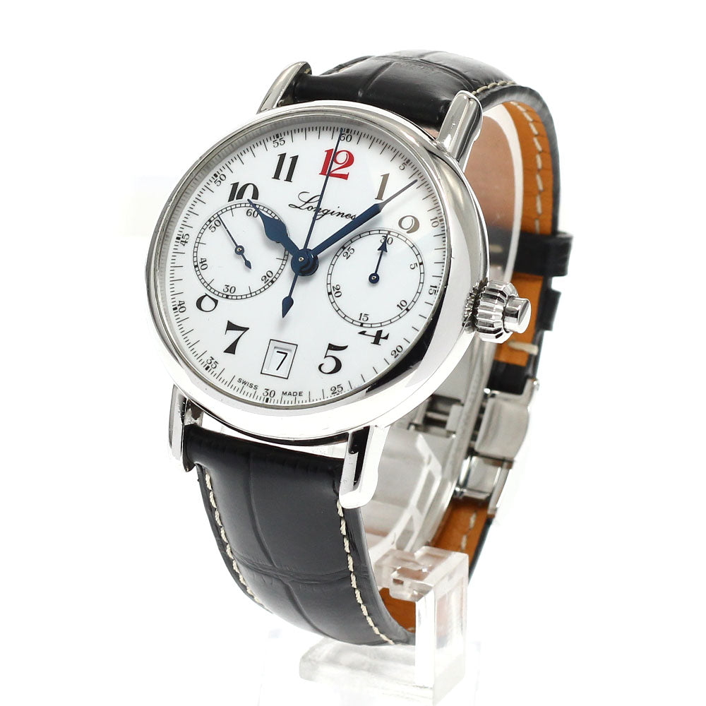 LONGINES Heritage Column Wheel 180th Anniversary L2.775.4 One push chrono white Dial Automatic Men's Watch_935241