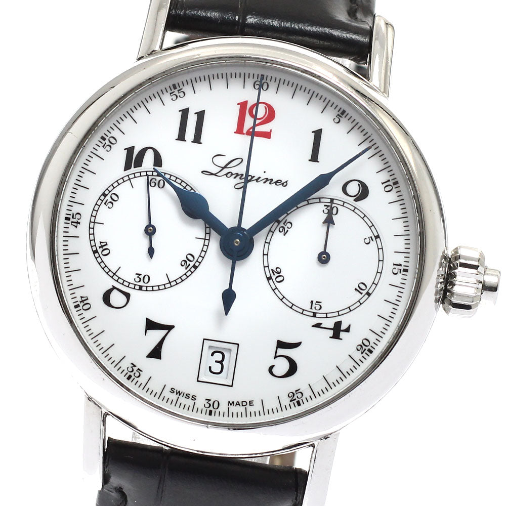 LONGINES Heritage Column Wheel 180th Anniversary L2.775.4 One push chrono white Dial Automatic Men's Watch_935250