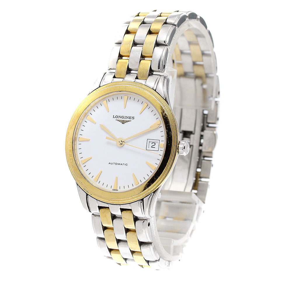 LONGINES Flagship L4.774.3 Date white Dial Automatic Men's Watch_935263