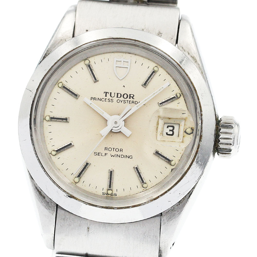 TUDOR Princess Oyster Date 92400 Silver Dial Automatic Ladies Watch_935269