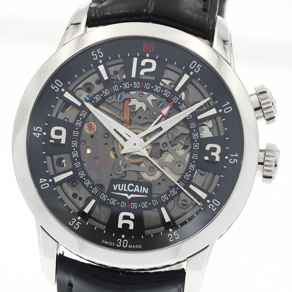 VULCAIN Anniversary Heart 180128.258 alarm skeleton Dial Hand Winding Men's Watch_935270