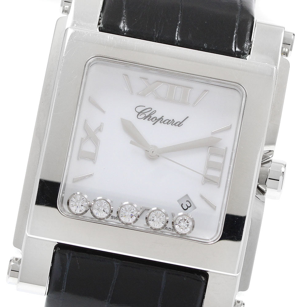 Chopard Happy Sports XL 8447 Date 5P diamond white Dial Quartz Boy's Watch_935273
