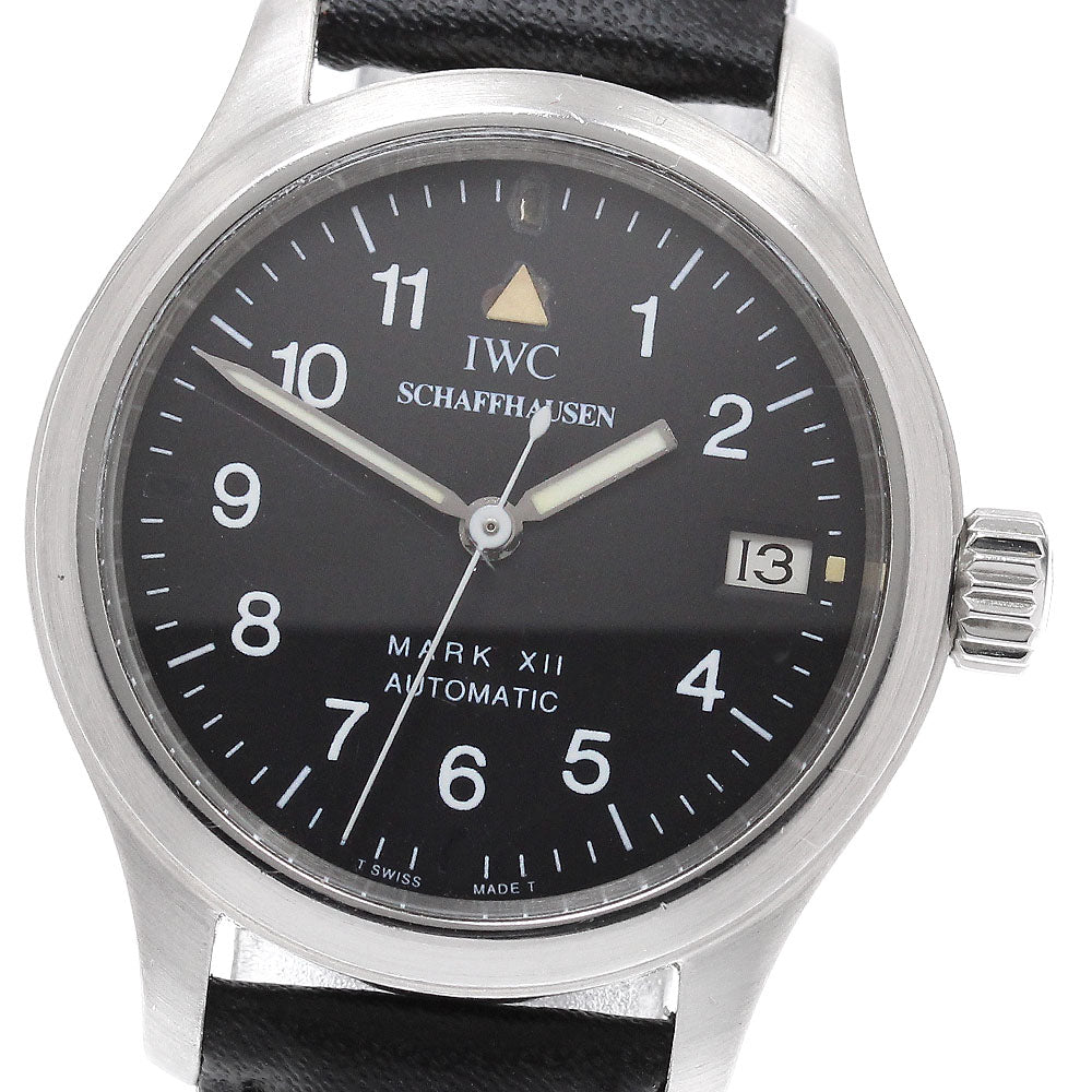 IWC SCHAFFHAUSEN Pilot Watch Mark XII IW442101 black Dial Automatic Ladies Watch_935280