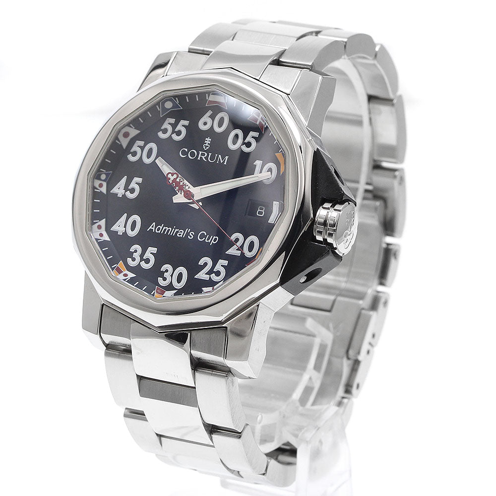 CORUM Admirals cup 01.0010 Date Black Dial Automatic Men's Watch_935297