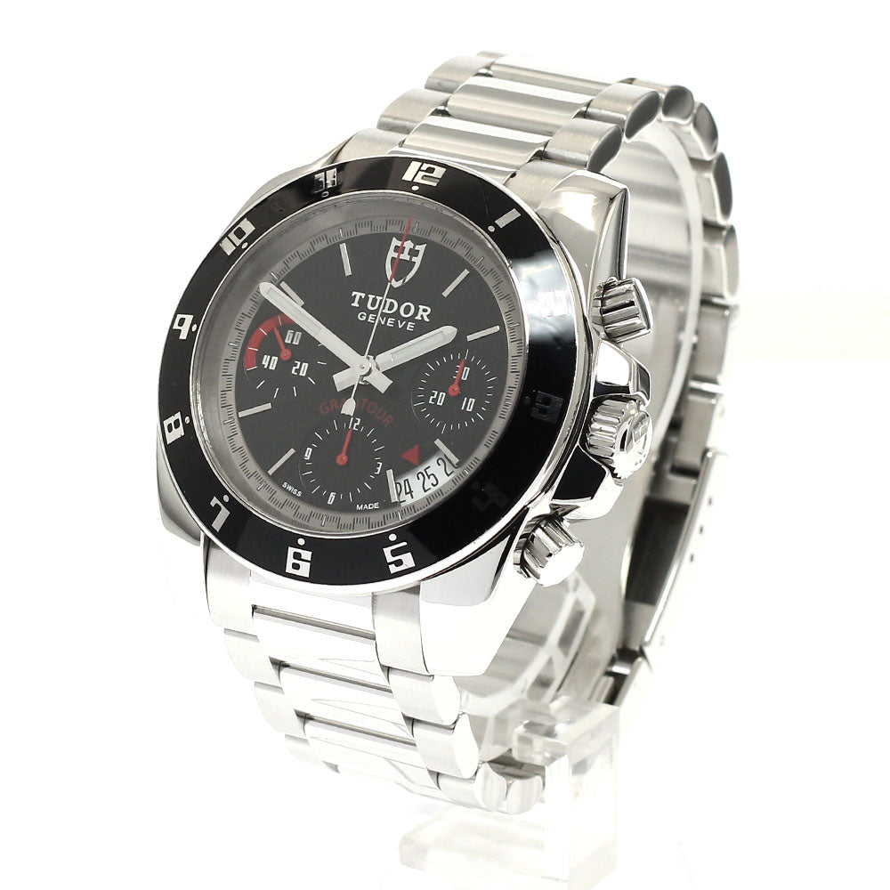 TUDOR Grand Tour Chrono 20350 Date black Dial Automatic Men's Watch_935298