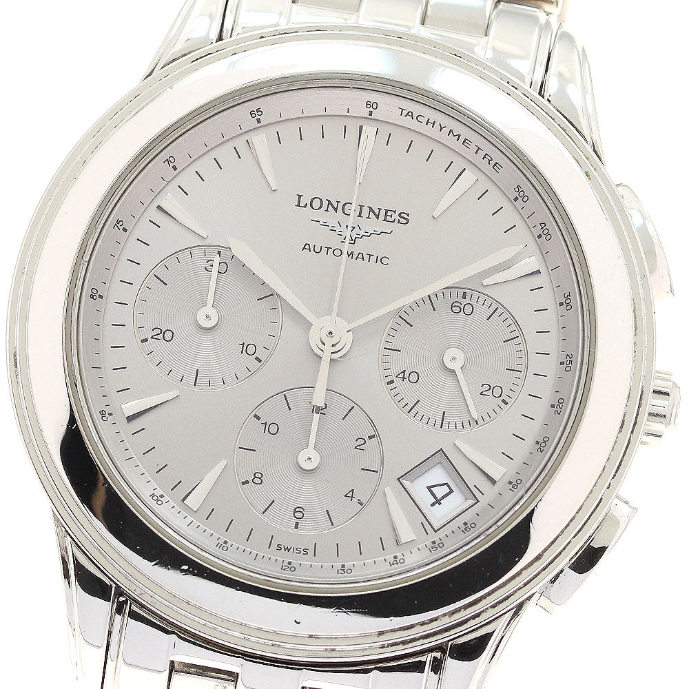 LONGINES Flagship L4.718.4 Chronograph Silver Dial Automatic Men's Watch_935301