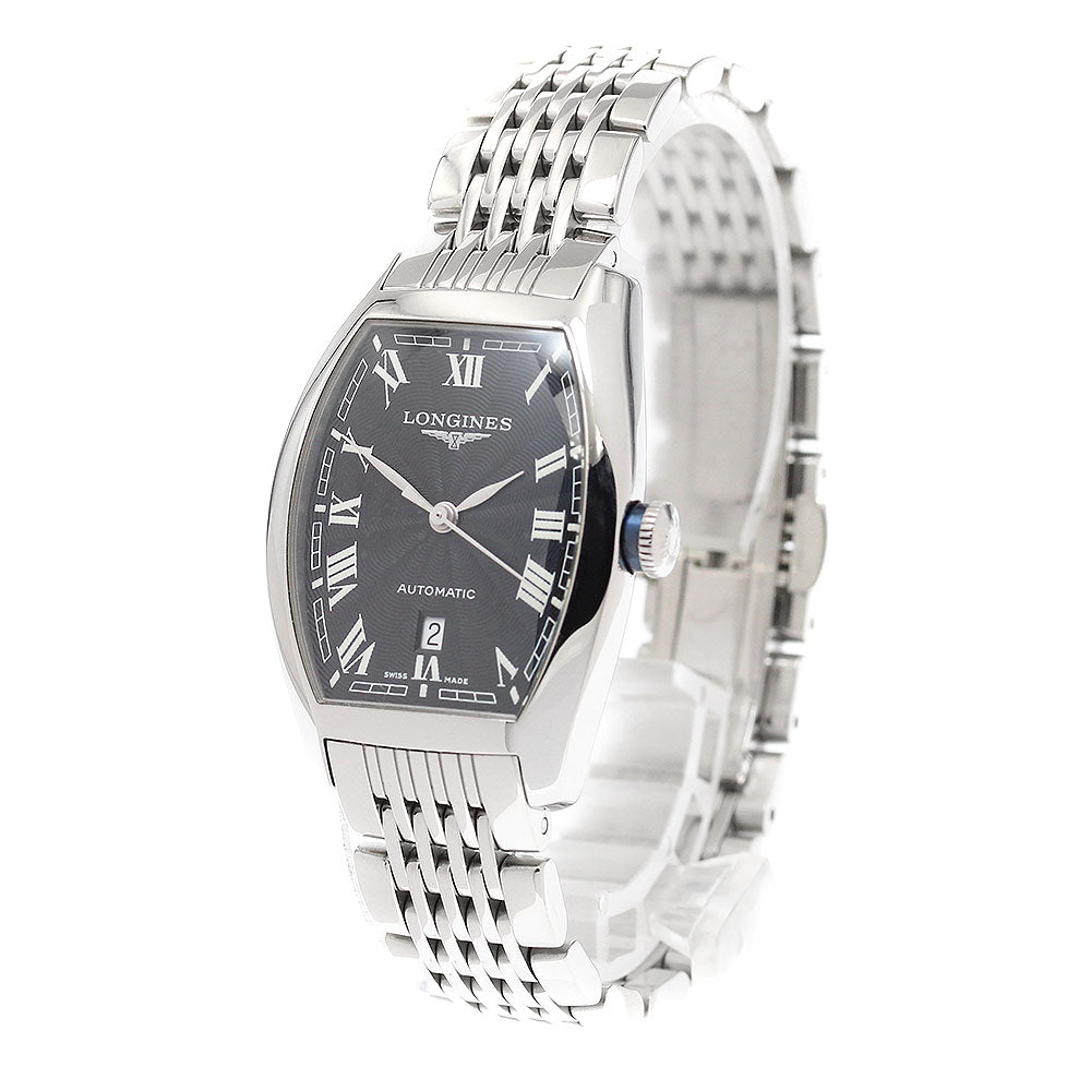 LONGINES Evidenza L2.142.4 Date Black Dial Automatic Ladies Watch_935307