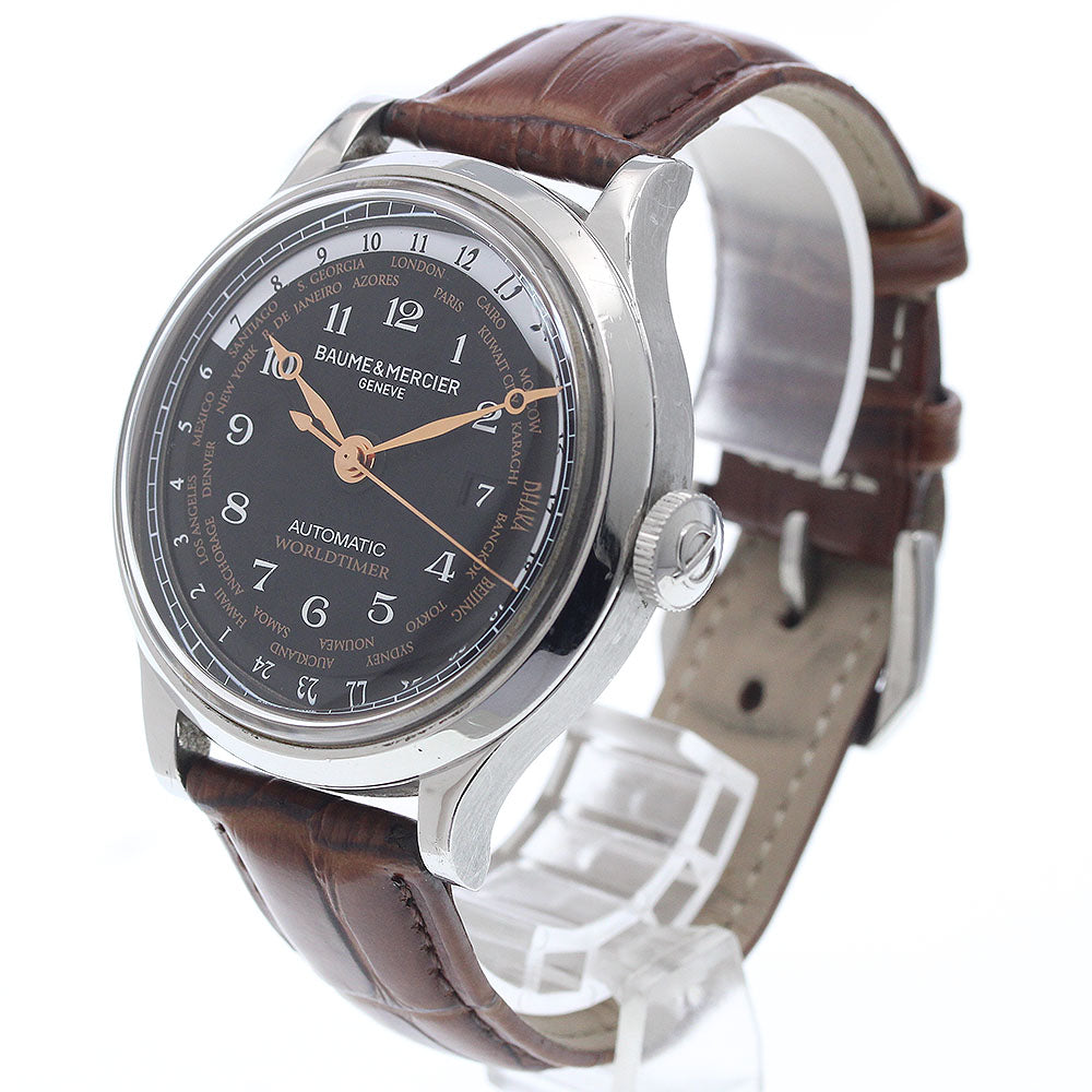 Baume & Mercier Cape Land World Timer Limited Edition of 100 pieces MOA10134 black Dial Automatic Men's Watch_935308