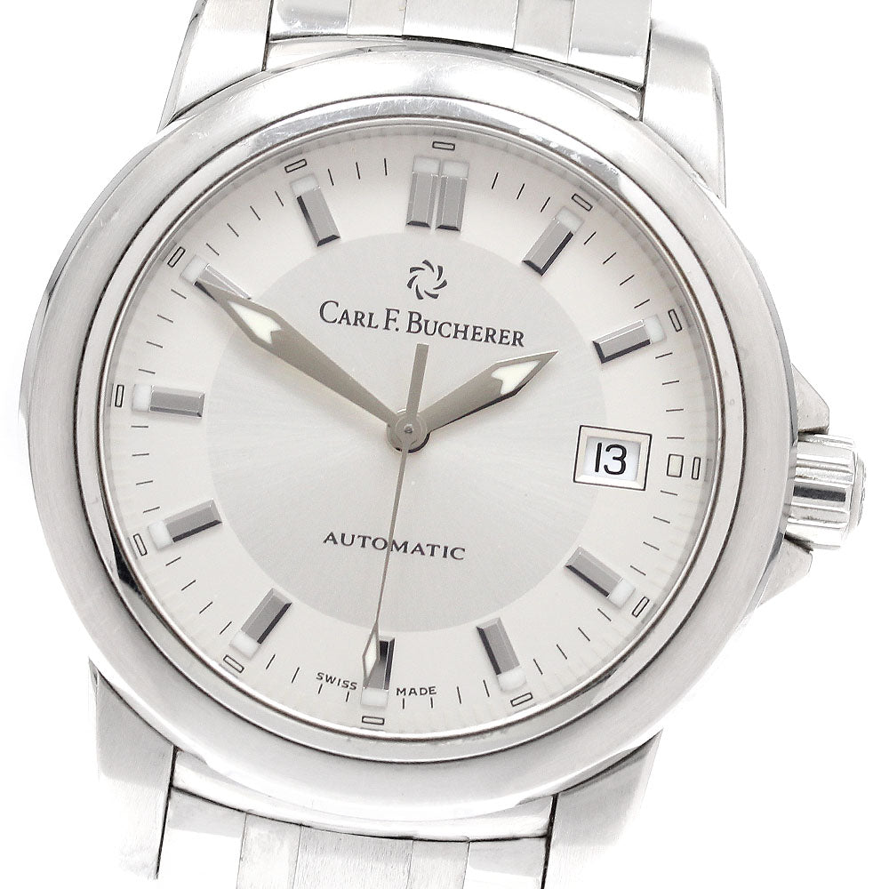 CARL F.BUCHERER Patravi 10617.08 Date white Dial Automatic Men's Watch_935315