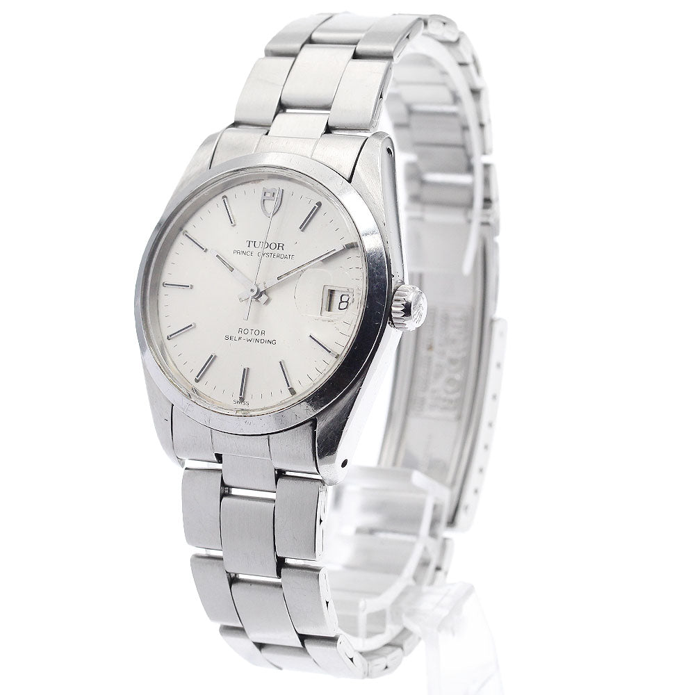 TUDOR Prince Oyster Date 74000 Silver Dial Automatic Men's Watch_935323
